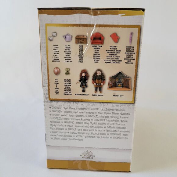 Wizard Harry Potter Magical Minis Hagrid Hut Playset Norbert Figure Toy Hermione - Picture 9 of 14